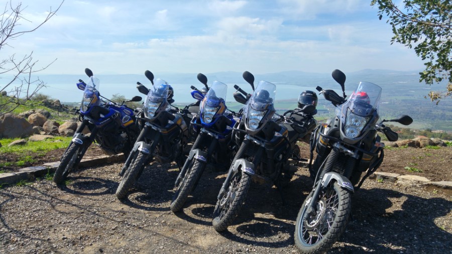 Motorcycle rental in Israel