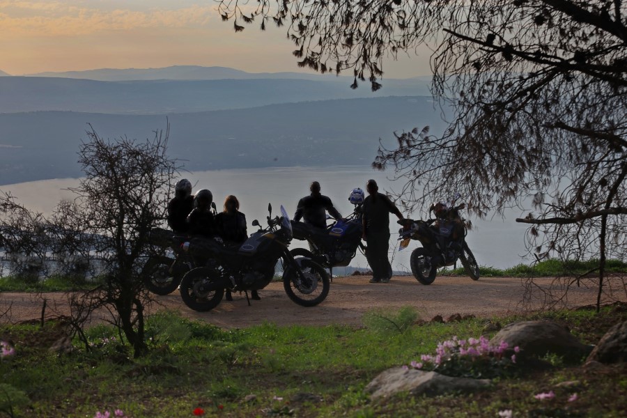 motorcycle touring israel
